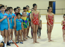 Akrobatika gimnastikası üzrə Azərbaycan və Bakı birinciliyi başlayıb. Azərbaycan, Bakı, 20 may 2016